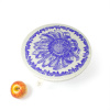 Halo Dish Cover - Circle, African Flowers