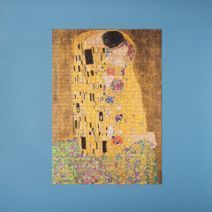 The Kiss by Gustav Klimt Micro Puzzle, 600 pieces