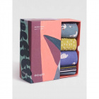 Daniela Duck Bamboo Sock Box, 4 pairs, size 4-7