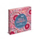 Rose and Raspberry Dark Chocolate Bar, 80g