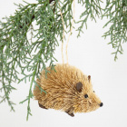 Brush Hedgehog Hanging Decoration